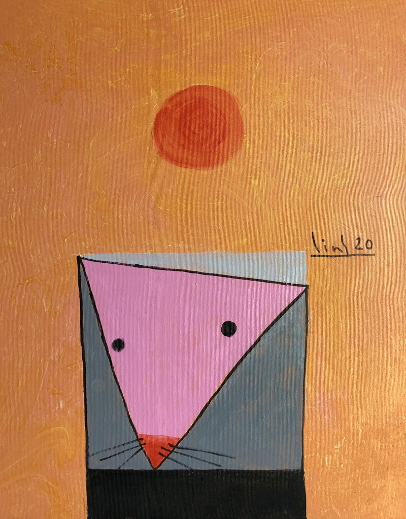 Tranh chuột của họa sĩ Tào Linh 