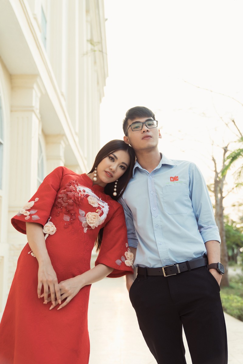 Á hậu Kim Duyên bật mí em trai chính là chỗ dựa tinh thần cho cô