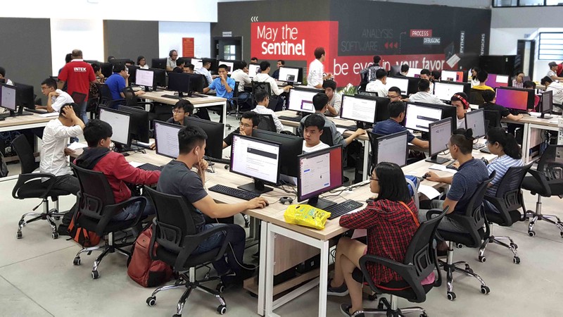 Không gian học tập, làm việc trong các dự án của sinh viên INTEK Không gian học tập, làm việc trong các dự án của sinh viên INTEK
