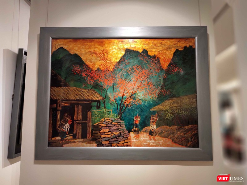 Tranh phong cảnh Tết