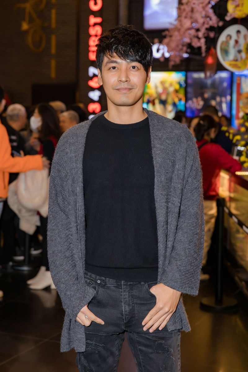 MC Phan Anh cũng có mặt ủng hộ bộ phim 