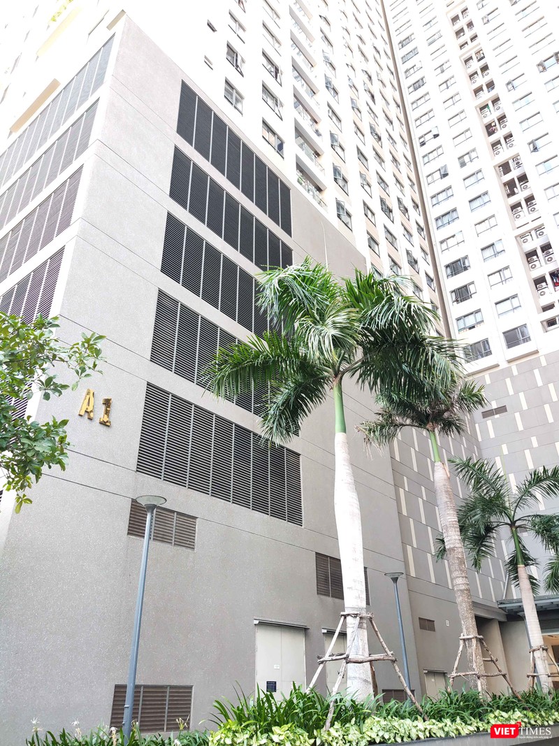 Tòa tháp A1 trong khu căn hộ cao cấp tại Quận 4
