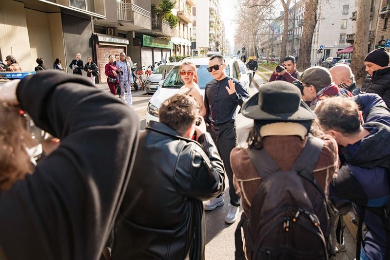 Vũ Khắc Tiệp khi đi tham dự tuần lễ thời trang Milan (Ý) - Ảnh trên trang cá nhân 