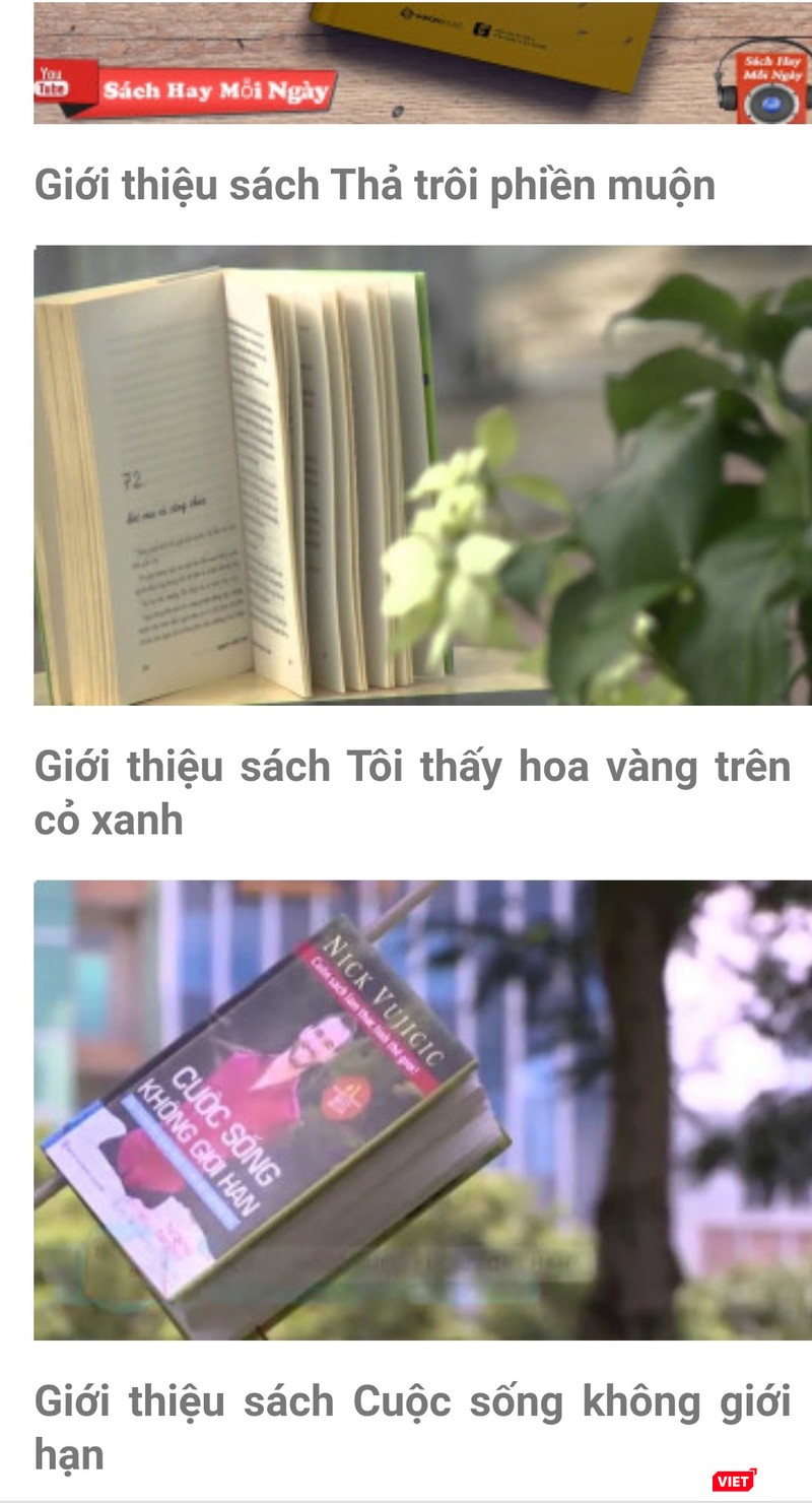 Hội sách trực tuyến giới thiệu nhiều đầu sách hay Hội sách trực tuyến giới thiệu nhiều đầu sách