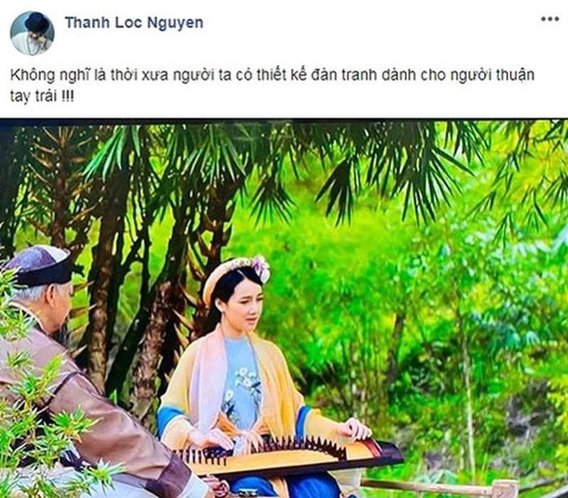 Status của NSUT Thành Lộc gây "sóng gió" Status của NSUT Thành Lộc gây