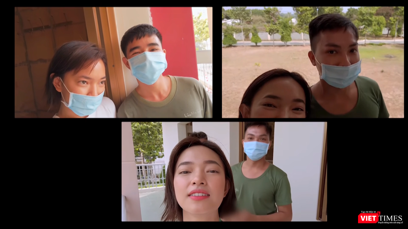 Châu Bùi trong thời gian ở trại cách ly Củ Chi (Ảnh: FBNV) Châu Bùi trong thời gian ở trại cách ly Củ Chi (Ảnh: FBNV)