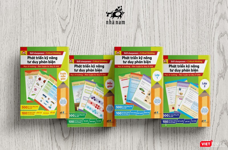 Bộ sách "Phát triển tư duy, kỹ năng phản biện" của Nhã Nam vừa công bố Bộ sách
