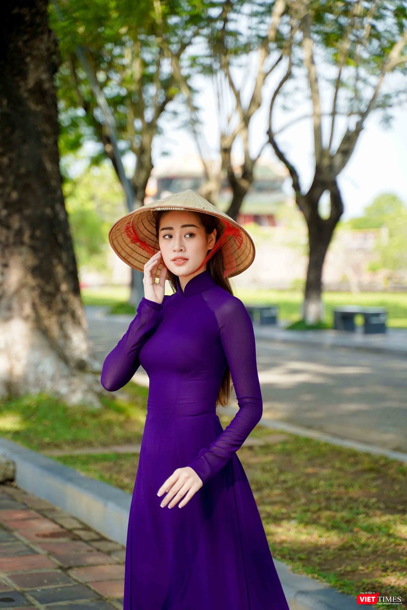 Hoa hậu Khánh Vân hóa cô gái Huế mộng mơ Hoa hậu Khánh Vân hóa cô gái Huế mộng mơ