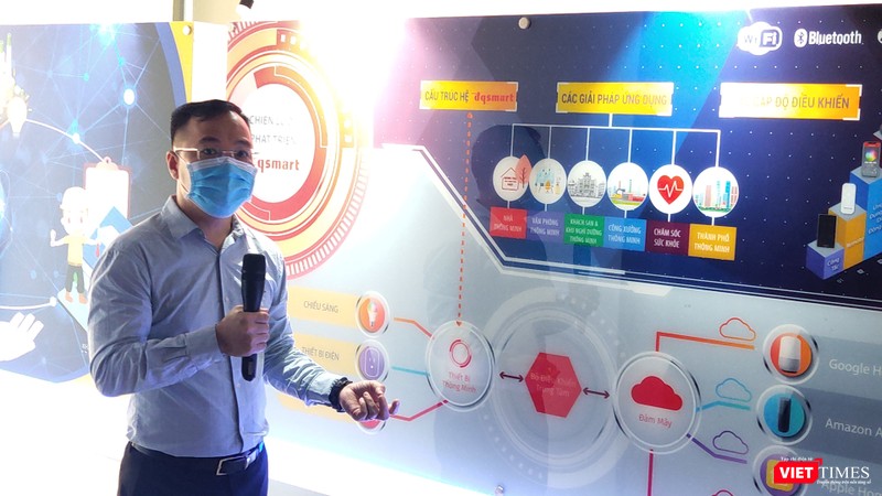 Không chỉ ngành du lịch, giáo dục bị ảnh hưởng nặng nề, hoạt động sản xuất kinh doanh cũng được khuyến khích tự động hóa để phòng tránh COVID-19 lây lan (Ảnh: Hòa Bình)