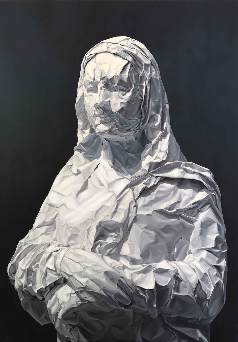 MONA LISA. HS: Võ Thành Thân. CL: Sơn dầu trên canvas KT: 106cm x 154cm. Năm 2019 MONA LISA. HS: Võ Thành Thân. CL: Sơn dầu trên canvas KT: 106cm x 154cm. Năm 2019