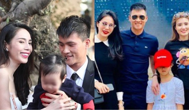 Bé Gạo nhà Công Vinh - Thủy Tiên không bị hạn chế đăng tải hình ảnh trên mạng xã hội nhưng thường được che mặt (Ảnh: FBNV)