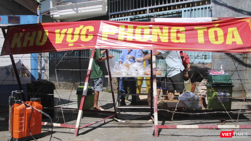 Toàn cảnh khu vực phong toả quận 6 Toàn cảnh khu vực phong toả quận 6