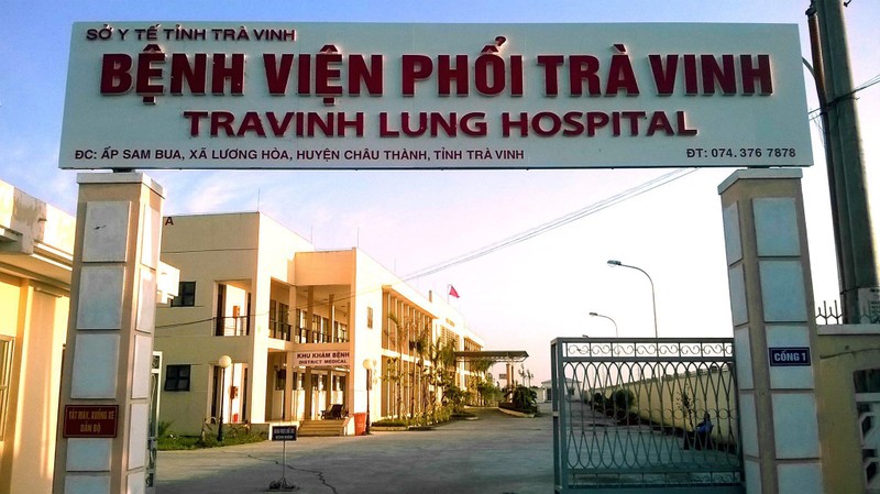 BV Lao và Bệnh Phổi tỉnh Trà Vinh đang điều trị BN1435 (Ảnh: Cổng thông tin điện tử tỉnh Trà Vinh)