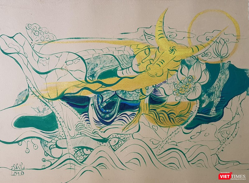 Tranh của hoạ sĩ Bình Nhi