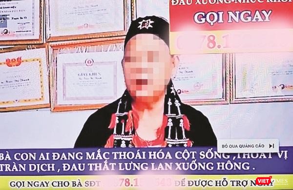 Trên mạng xã hội tràn lan quảng cáo của các “thần y” tự xưng (Ảnh chụp màn hình)