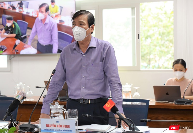 Phó Giám đốc Sở Y tế TP.HCM, BS Nguyễn Hữu Hưng. Ảnh: TTBC Phó Giám đốc Sở Y tế TP.HCM, BS Nguyễn Hữu Hưng. Ảnh: TTBC