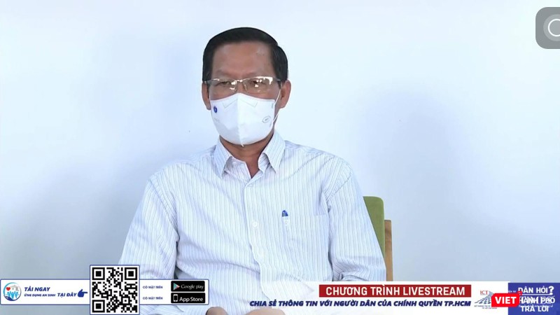 Ông Phan Văn Mãi hứa sẽ không để các túi quà an sinh và tiền hỗ trợ đi sai địa chỉ