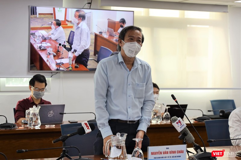 Phó Giám đốc Sở Y tế TP.HCM, BS. Nguyễn Văn Vĩnh Châu Phó Giám đốc Sở Y tế TP.HCM, BS. Nguyễn Văn Vĩnh Châu