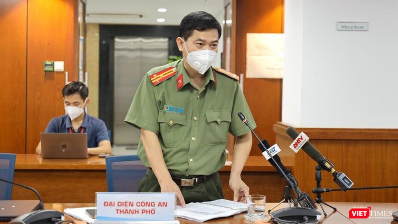 Thượng tá Lê Mạnh Hà - Phó Trưởng phòng Tham mưu, Công an TP.HCM