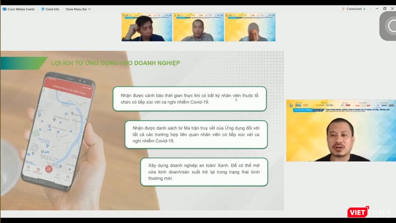 SafeID - Chứng nhận an toàn số cho cá nhân với Covid-19 được ông Đinh Phương Vũ - Công ty CP Tập đoàn Yeah1 trình bày