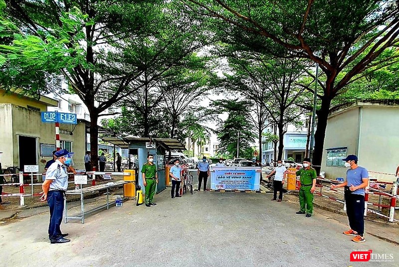 Chốt bảo vệ vùng xanh ở khu dân cư Sun View - TP Thủ Đức Chốt bảo vệ vùng xanh ở khu dân cư Sun View - TP Thủ Đức