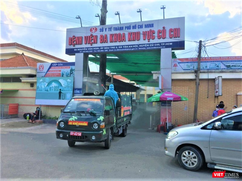 Bệnh viện đa khoa khu vực Củ Chi đã vừa được chuyển đổi trở về công năng khám, chữa bệnh thông thường kê từ ngày hôm nay 29/9- Ảnh: HCDC Bệnh viện đa khoa khu vực Củ Chi đã vừa được chuyển đổi trở về công năng khám, chữa bệnh thông thường kê từ ngày hôm nay 29/9- Ảnh: HCDC