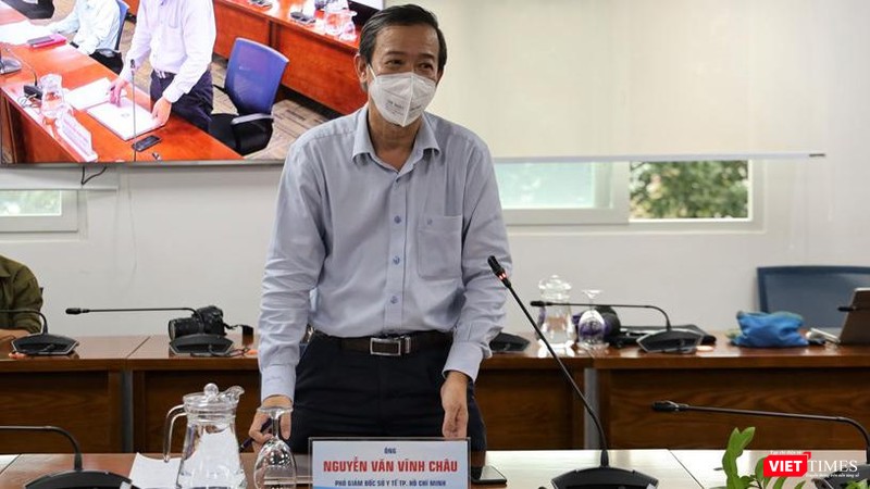 Phó Giám đốc Sở Y tế TP.HCM, TS-BS. Nguyễn Văn Vĩnh Châu Phó Giám đốc Sở Y tế TP.HCM, TS-BS. Nguyễn Văn Vĩnh Châu