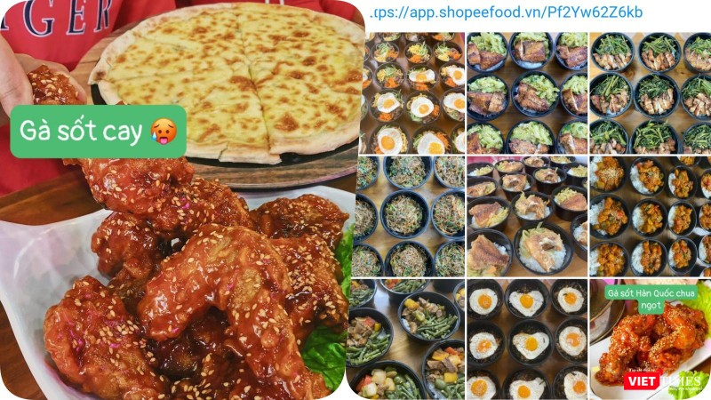 Gà sốt cay Hàn Quốc Miss Korea đã chuyển sang bán online hoàn toàn thay vì phương thức nhà hàng truyền thống. Ảnh: Hoà Bình