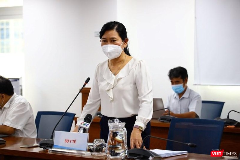 Theo Chánh Văn phòng Sở Y tế Nguyễn Thị Huỳnh Mai, TP.HCM sẽ xây dựng khu vực riêng để tiếp nhận, sàng lọc và điều trị khi phát hiện trường hợp nhiễm biến chủng Omicron. Ảnh: Huyền Mai Theo Chánh Văn phòng Sở Y tế Nguyễn Thị Huỳnh Mai, TP.HCM sẽ xây dựng khu vực riêng để tiếp nhận, sàng lọc và điều trị khi phát hiện trường hợp nhiễm biến chủng Omicron. Ảnh: Huyền Mai