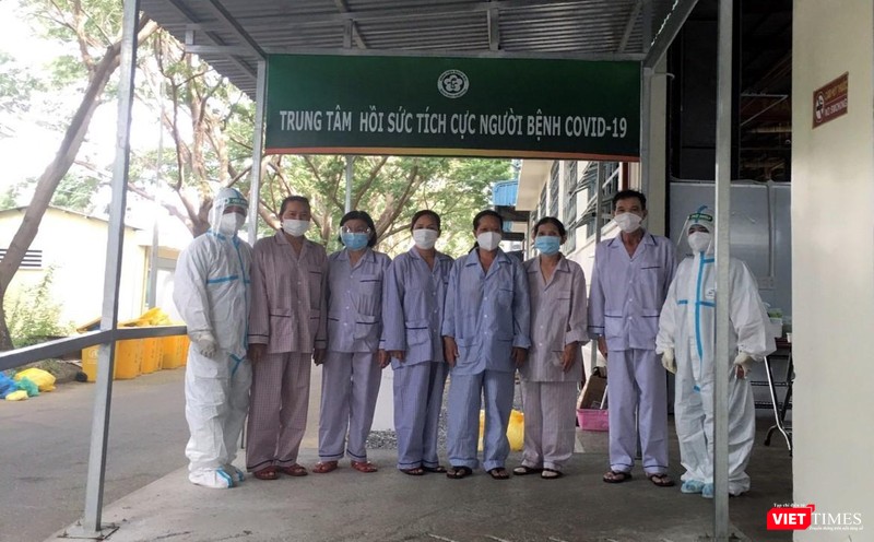 Rất nhiều bệnh nhân đã được xuất viện tại BV dã chiến 3 tầng số 16