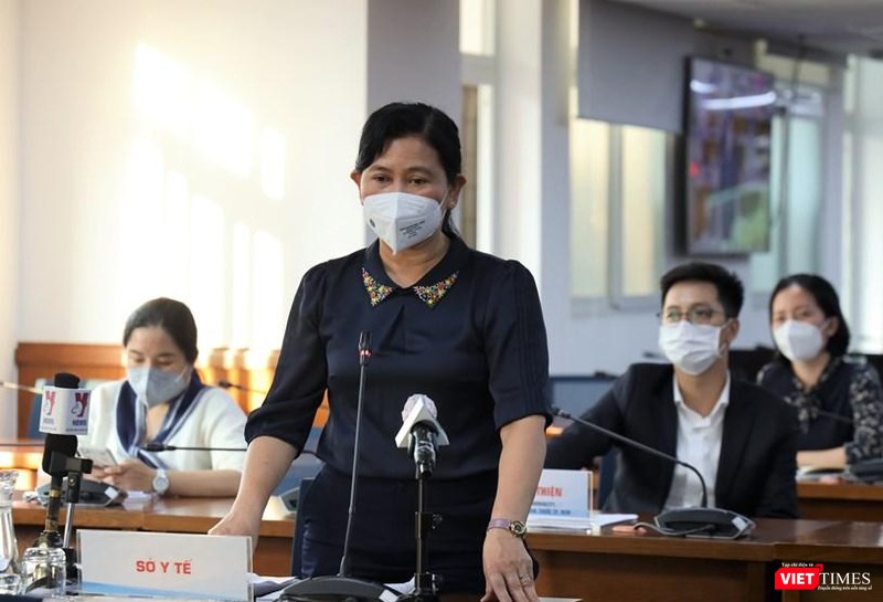 Chánh văn phòng Sở Y tế Nguyễn Thị Huỳnh Mai giải thích lý do TP.HCM xin bổ sung 3.000 bác sĩ, điều dưỡng