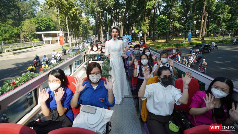 Á hậu Phương Anh là đại sứ chương trình - Ảnh: Phạm Nguyễn