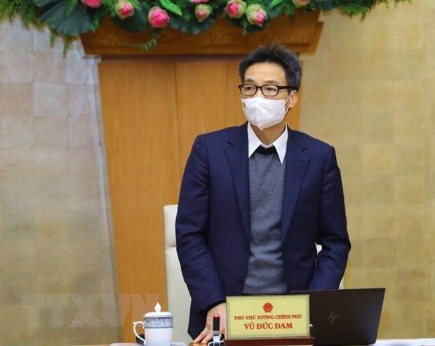 Phó Thủ tướng Vũ Đức Đam phát biểu chỉ đạo tại cuộc họp (Ảnh- Văn Điệp:TTXVN) Phó Thủ tướng Vũ Đức Đam phát biểu chỉ đạo tại cuộc họp (Ảnh- Văn Điệp:TTXVN)