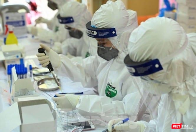 Xét nghiệm COVID-19. Ảnh: HCDC Xét nghiệm COVID-19. Ảnh: HCDC