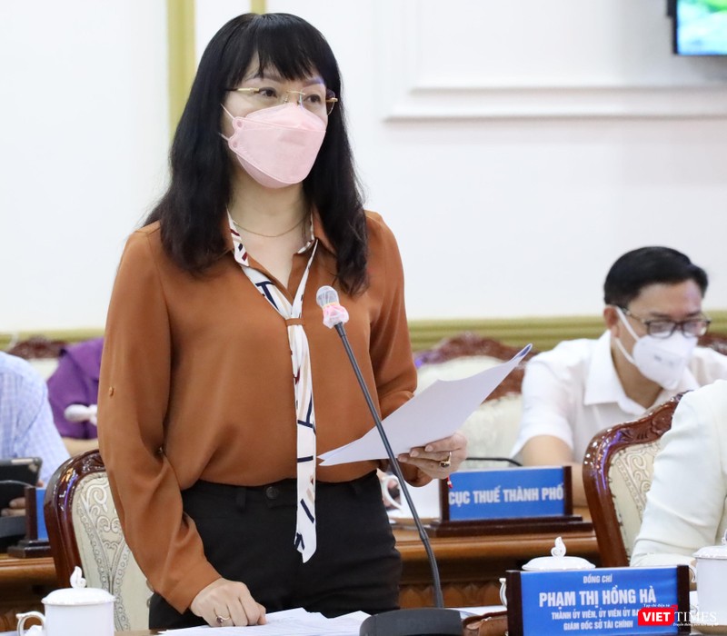Bà Phạm Thị Hồng Hà - Giám đốc Sở Tài chính TP.HCM