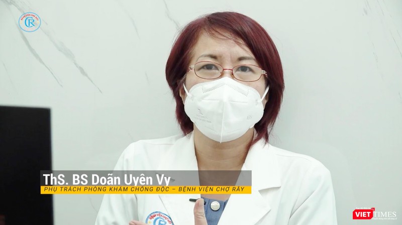 ThS.Bs Doãn Uyên Vy, Phụ trách Phòng khám Chống độc Bệnh viện Chợ Rẫy