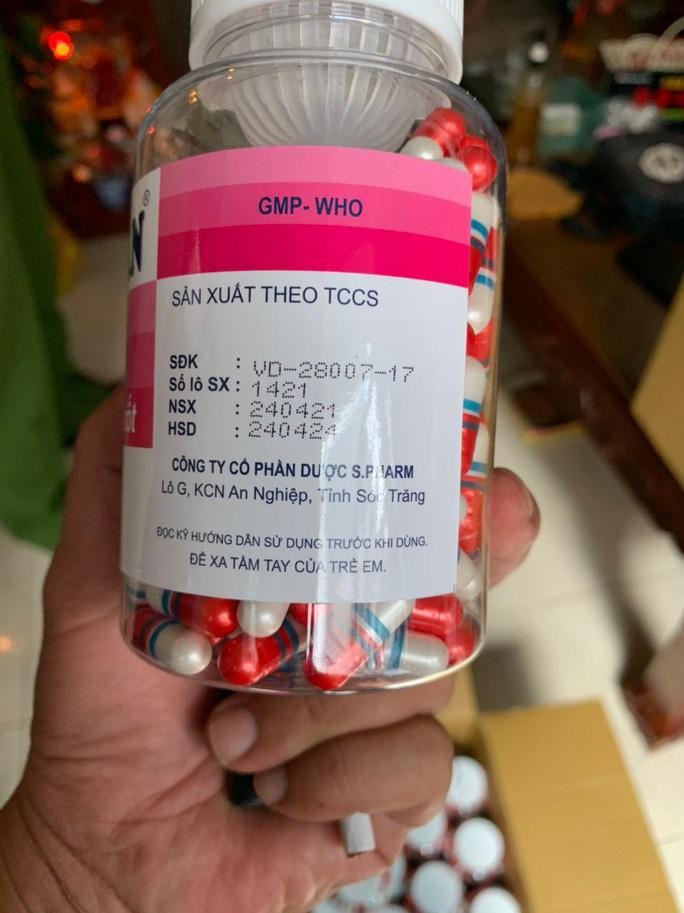 Thuốc tân dược giả điều trị COVID-19 được cơ quan Công an thu giữ năm 2021