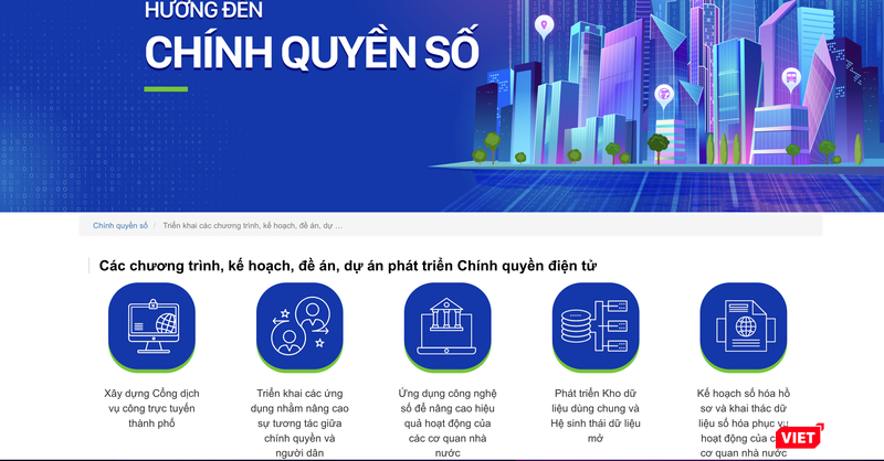 Chính quyền số của TP.HCM. Ảnh: Hòa Bình Chính quyền số của TP.HCM. Ảnh: Hòa Bình