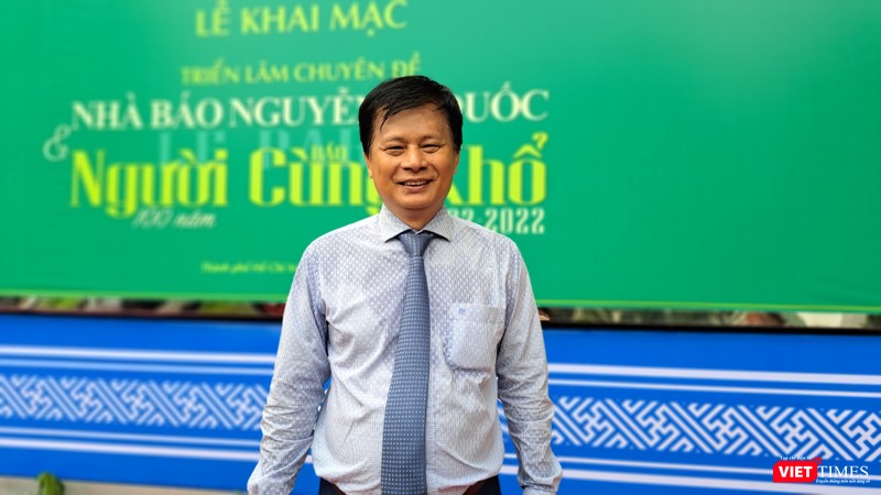 Nhà báo Trần Trọng Dũng - Chủ tịch Hội Nhà báo TP.HCM, Phó Chủ tịch Hội Nhà báo Việt Nam. Ảnh: Hòa Bình Nhà báo Trần Trọng Dũng - Chủ tịch Hội Nhà báo TP.HCM, Phó Chủ tịch Hội Nhà báo Việt Nam. Ảnh: Hòa Bình