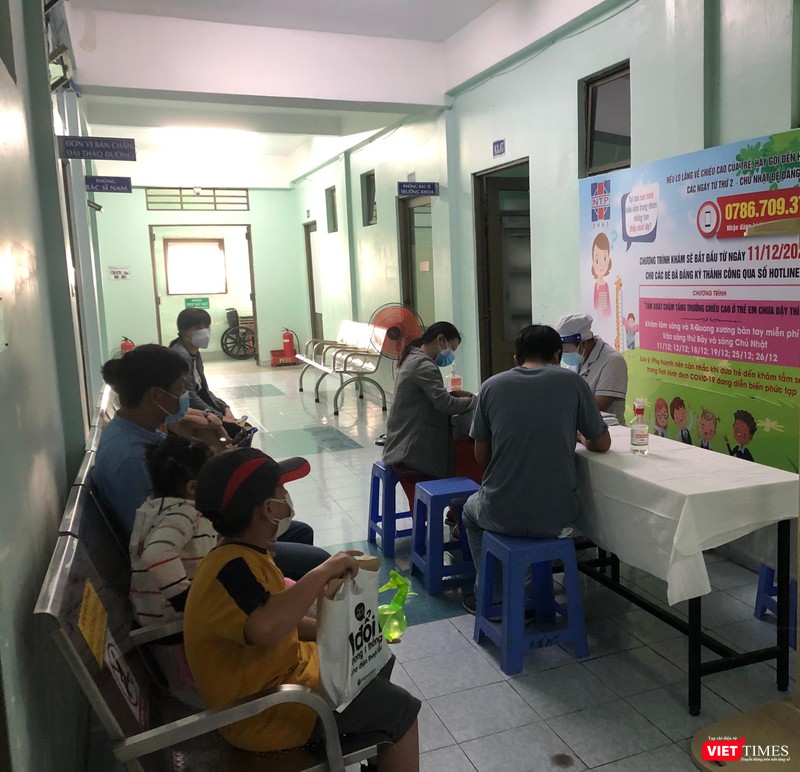 Đông đảo trẻ được đưa đến tầm soát chậm tăng trưởng chiều cao năm 2021