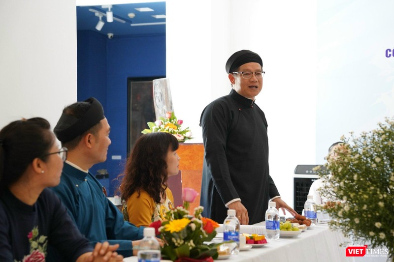 Ông Phan Thanh Hải - Giám đốc Sở Văn hoá và Thể thao tỉnh Thừa thiên - Huế phát biểu tại tọa đàm