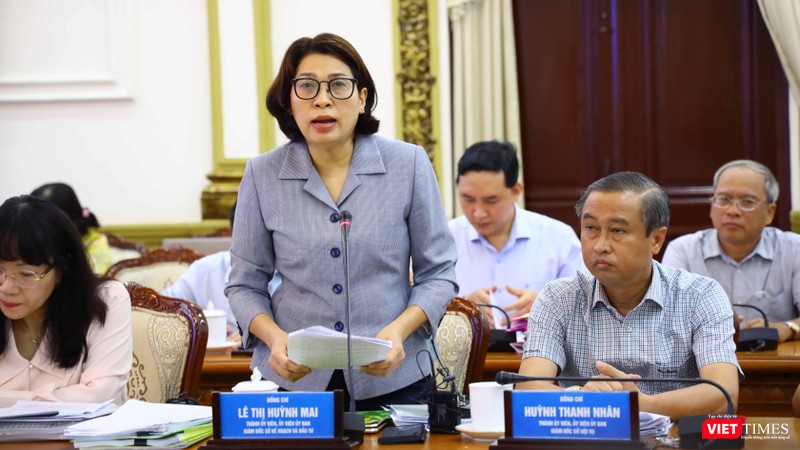 Bà Lê Thị Huỳnh Mai - Giám đốc Sở Kế hoạch &amp; Đầu tư