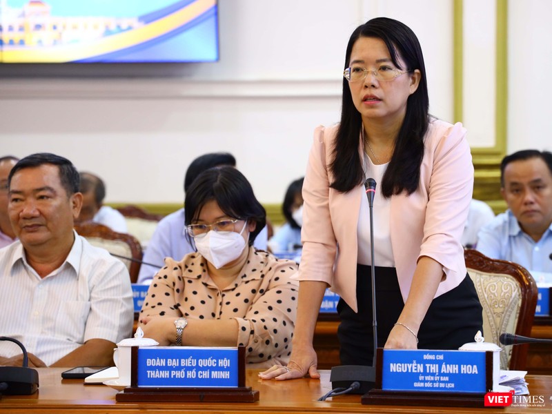 Bà Nguyễn Thị Ánh Hoa - Giám đốc Sở Du lịch TP.HCM