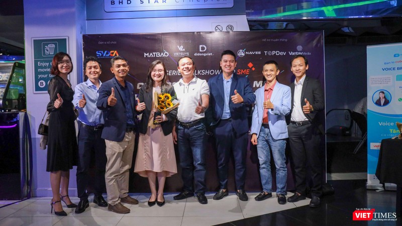 Doanh nghiệp tham dự chương trình cho biết thấy thú vị với phần Panel Discussion trong không khí thoải mái, vui vẻ Doanh nghiệp tham dự chương trình cho biết thấy thú vị với phần Panel Discussion trong không khí thoải mái, vui vẻ