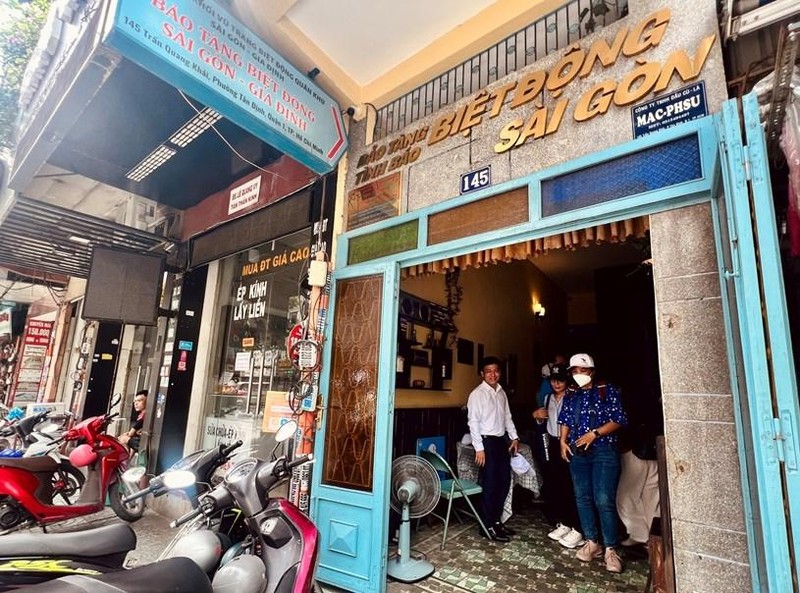 Bảo tàng Tình báo Biệt động Sài Gòn trên đường Trần Quang Khải Bảo tàng Tình báo Biệt động Sài Gòn trên đường Trần Quang Khải