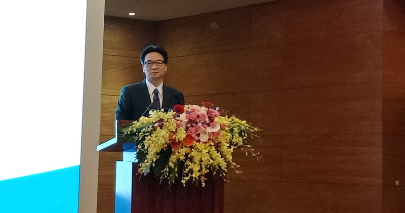 Phó thủ tướng Vũ Đức Đam phát biểu tại sự kiện sáng 23/3