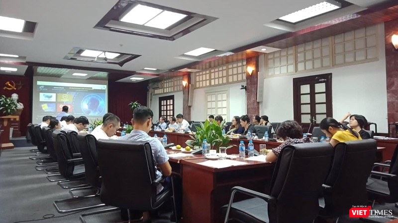 Buổi hội nghị tổng kết dự án Thiết lập, duy trì và phát triển cơ sở dữ liệu thông tin trực tuyến về đối tượng sở hữu công nghiệp và công cụ khai thác phục vụ doanh nghiệp nhỏ và vừa sáng 16/5