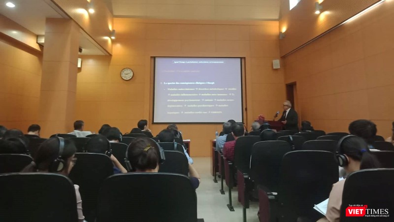 GS. Charles Sultan, Chủ tịch Hiệp hội AFAPE chia sẻ về tác hại của Dioxin tới sức khỏe con người GS. Charles Sultan, Chủ tịch Hiệp hội AFAPE chia sẻ về tác hại của Dioxin tới sức khỏe con người