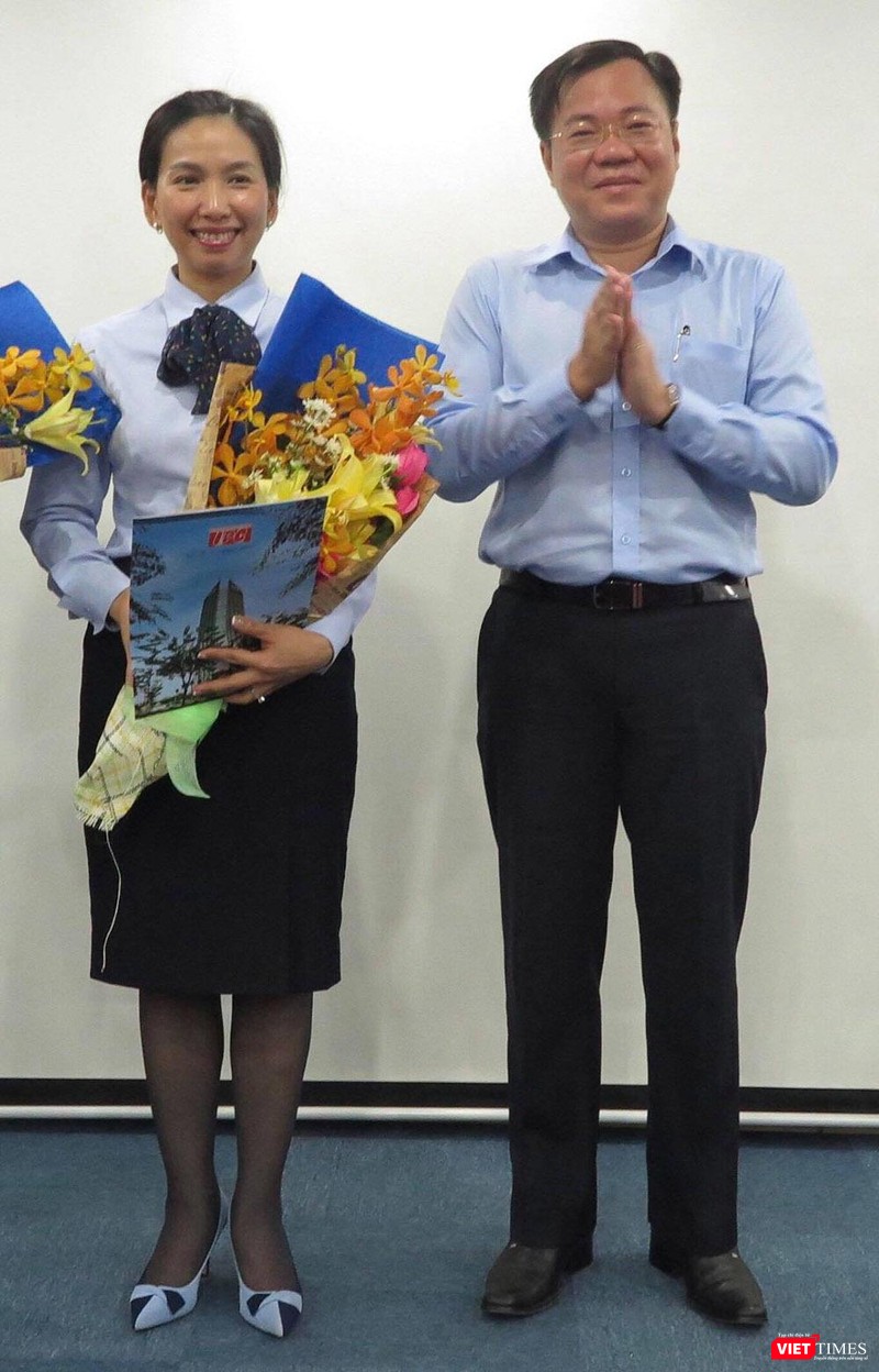 Tề Trí Dũng - Tổng Giám đốc Công ty IPC và Hồ Thị Thanh Phúc - Tổng Giám đốc Công ty Sadeco