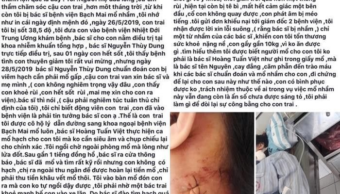 Nội dung bài viết trên trang cá nhân của bà L. Nội dung bài viết trên trang cá nhân của bà L.